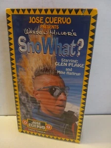 Jose Cuervo Presents Warren Millers SnoWhat (VHS, 1993) Glen Plake Mike Hattrup - Imagen 1 de 5