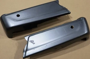 21-23 F150 Rear Bumper End Caps Painted M7 GRAY w/ Sensor Provision OEM Factory - Picture 1 of 17