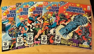 Super Powers 1 2 3 4 5 NM 1984 DC Mini-Series Jack Kirby Darkseid Justice League - Picture 1 of 12