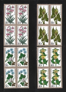 ALEMANIA, (R.F.A.). Año: 1978. Tema:PRO OBRAS DE BENEFICENCIA. FLORES DEL BOSQUE - Imagen 1 de 1