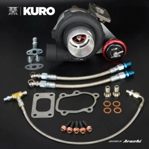 Turbocompresor de rodamiento de bolas KURO 3" GT2554R GT25R con 0,57 A/R T25 5 pernos 270 hp - Imagen 1 de 6