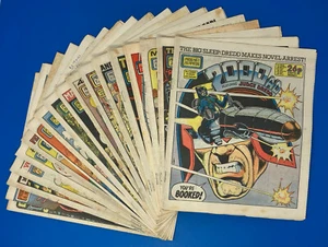 Lot of 18 2000 AD Magazines Prog 467-484 COMPLETE! Judge Dredd 26/04/86-23/08/86 - Picture 1 of 23