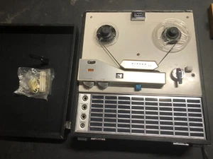 Vintage Cipher Il (2) intermax tape recorder Tested Reel To Reel Player Works - Picture 1 of 12