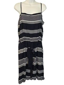 Gap Gr. XXL Damen Freizeitkleid schwarz-weiß gestreift Neu mit Etikett - Bild 1 von 6
