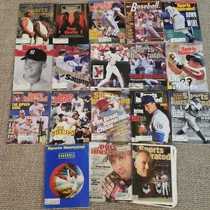 Lot Of 18 Sports Illustrated Baseball Magazines 80s-90s Yankees Cardinals Ripken - Picture 1 of 12