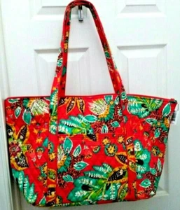 NWT - VERA BRADLEY XL " MILLER BAG TOTE/ WEEKENDER " - 23 x15 x7 - Picture 1 of 12