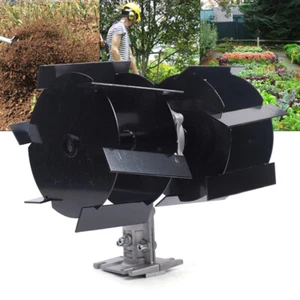 Coclea 9 denti motozappa prato diserbo ruota lunghezza 14 cm lama per coltivatore giardino - Foto 1 di 17