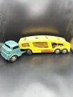 Vintage Structo Auto Transport 1940’s Cab Over Pressed Steel Yellow Green G64