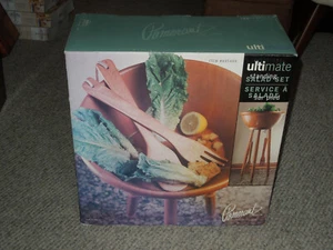 Pomerantz Ultimate Standing Salad Set (Brand New) 33.5"tall 15.3 Qt Serving Bowl - Picture 1 of 3