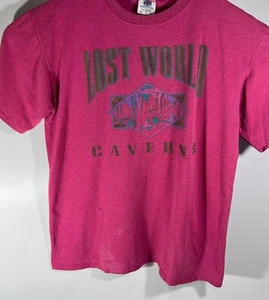 Vintage Lost World Caverns Shirt Single Stitch Kings Tree Classic Made USA XL - Picture 1 of 5