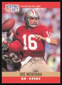 1990 Pro Set #293 Joe Montana - Picture 1 of 2