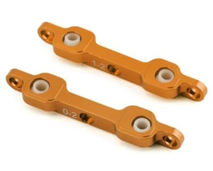 ST Racing Concepts DR10 Aluminum Rear Suspension Block Set (Orange) - Picture 1 of 2
