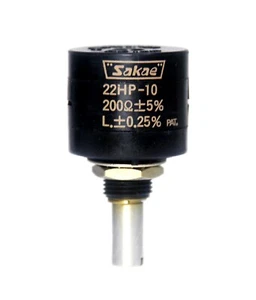 1pc 200Ω Precision 10 turns VR Potentiometer 22HP-10 Lin +/-0.25% Sakae Japan - Picture 1 of 7