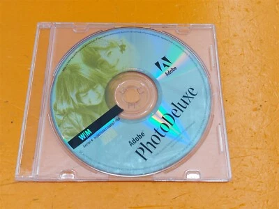 ⭐️⭐️⭐️⭐️⭐️ PC Software CD Disco Adobe Photo Deluxe 1996-97 para Windows/Mac Foto 1 de 2