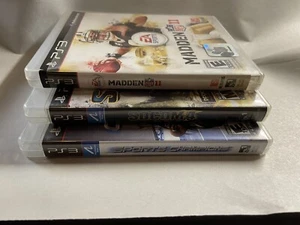 Lot Of 3 Games For Sony PlayStation 3 PS3 USED COMPLETE See Pics For Titles - Picture 1 of 10