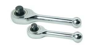 Titan 2-Piece 1/4-& 3/8-Inch Dr. Micro Gearless Ratchet Set Molybdenum Steel - Picture 1 of 4