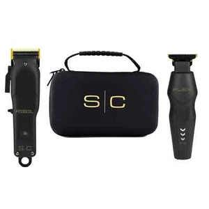 StyleCraft Super Set Rebel Clipper & Flex Recortadora Combo con Estuche de Viaje SC326B - Imagen 1 de 8