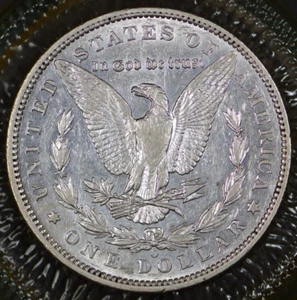 1896-O Morgan Dollar Great Looking AU+++ Nice Mirror Like Fields - Picture 1 of 4