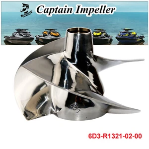 Jet Ski Impeller replace 6D3-R1321-02-00 Fit Yamaha VX1100/Deluxe/Cruiser - Picture 1 of 10