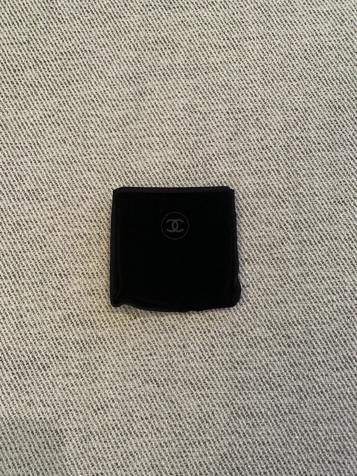 Chanel Velvet Blush Pouch Bag- New And Authentic- 3.5”x3.75” With Logo - Image 1 of 1