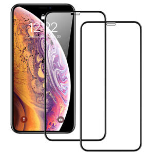 For iPhone 14 Plus 13 12 11 Pro X XR XS Max 9H Tempered Glass Screen Protector 