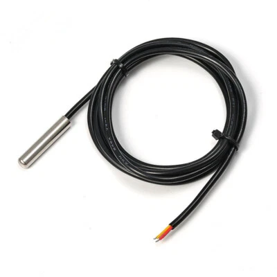 DS18B20 temperature sensor warm water  stainless steel package waterproof type - Image 1 of 4