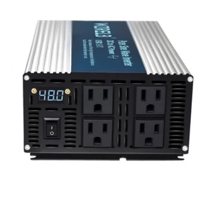 1800W Pure Sine Wave Inverter 36V to 240V Power Converter Home Car Motor Solar - Picture 1 of 5
