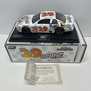 NASCAR '97 JEFF GREEN #29 CARTOON NETWORK Tom & Jerry 1:18! REVELL NEW Singed? - Picture 1 of 23