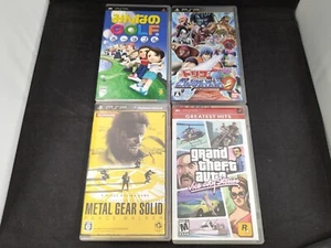 S703 Ship Free Sony PSP Metal Gear Solid GTA Toriko Japan Game Soft Box - Picture 1 of 9