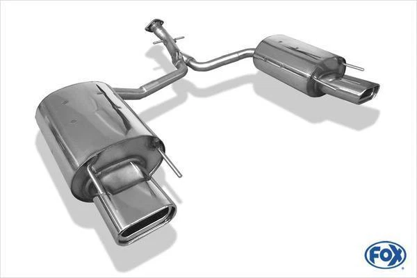 Escape deportivo FOX Duplex Lexus IS 250 re/li 160x80 mm cada uno - Imagen 1 de 1
