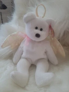 Ty Beanie Babys Heiligenschein der Engel Bär Spielzeug - Bild 1 von 7