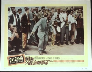 Satchmo the Great Lobby Card #6 1957 Louis Armstrong singt in Menge! - Bild 1 von 1