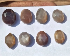 Natural Rose Cut Chocolaty Moonstone - Picture 1 of 4