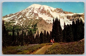 Mt. Postal de Rainier y Paradise Valley en el verano de Washington - Imagen 1 de 2
