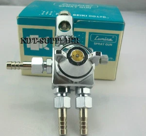 Brand New Fuso Seiki Lumina ST-6 Lower Air Pressure Spray Gun 2.0mm Nozzle - Foto 1 di 2