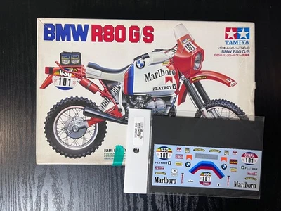 TAMIYA BMW R80GS 1/12. Articolo 14049 con NUOVE DECALCOMANIE dal Giappone7 - Immagine 1 di 4