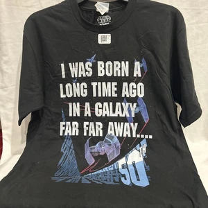 Star Wars I Was Born A Long Time Ago 50th Birthday Portrait T-Shirt Lucasfilms M - Picture 1 of 12