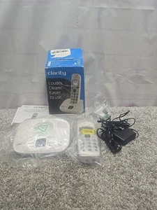 Clarity D714 DECT 6.0 Amplified Cordless Phone with Answering Machine/ Hearing - Picture 1 of 10