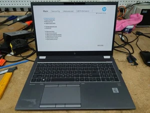 HP ZBook Fury 15 G7 15.6" i7-10850H 32GB RAM 512GB SSD Quadro T2000 No OS - Afbeelding 1 van 7
