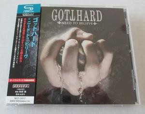 GOTTHARD - NEED TO BELIEVE SHM-CD 2009 80s HAIR METAL GLAM ROCK MOTLEY / GNR - Bild 1 von 10