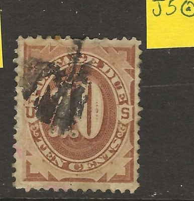 US Scott J5 Used, VF Sound Early Postage Due! - Image 1 of 2