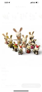 Rayman Raving Rabbids 2" Mini Figur 10 Stück zufällig Ubisoft enthält 10er Set - Bild 1 von 5
