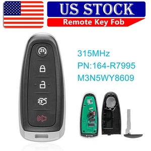 For 2013 2014 2015 2016 2017 2018 2019 Ford Escape Smart Prox Remote Key Fob 5B - Picture 1 of 6