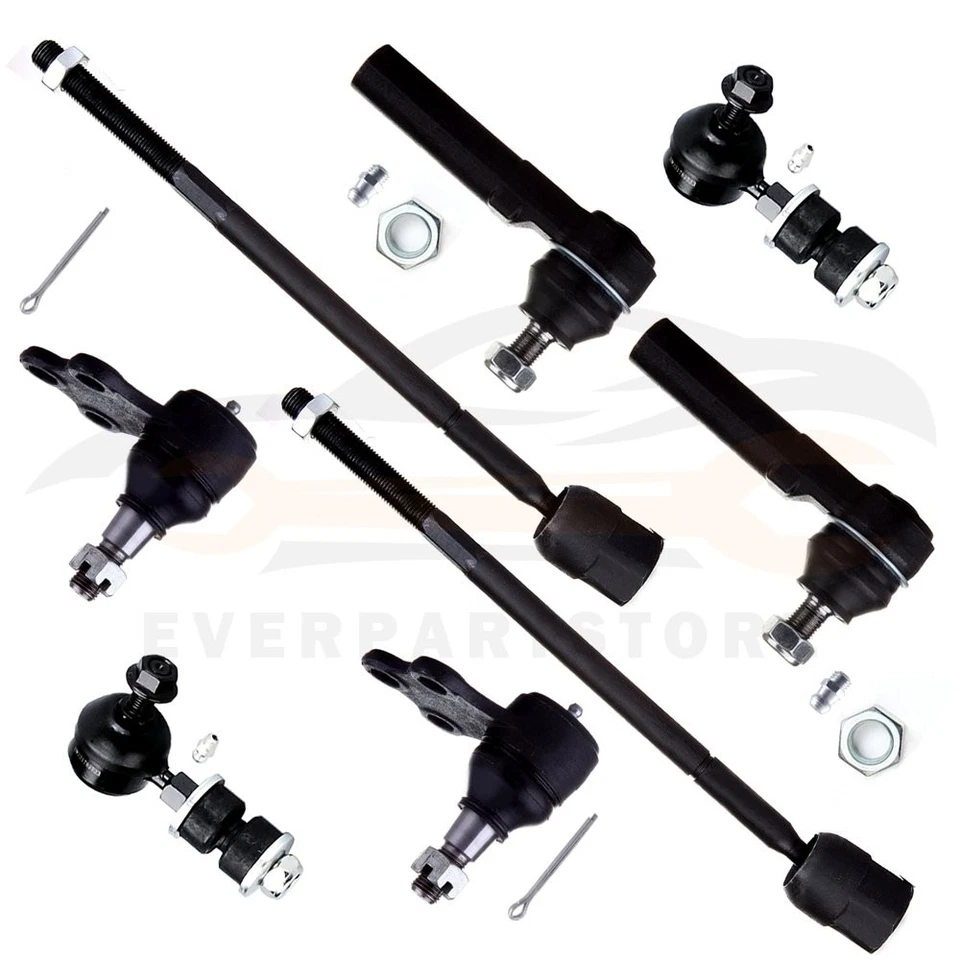8Pcs Front Lower Steering Sway Bar Suspension Kit For 1995-2002 Mercury Villager - Image 1 of 4