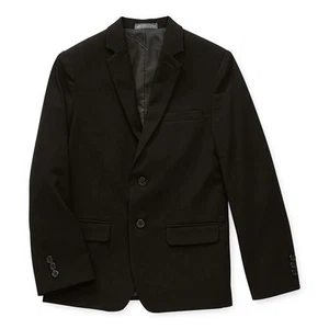 Van Heusen Little & Big Boys Suit Jacket - BLACK 5 - Picture 1 of 4