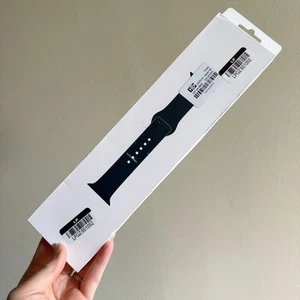 Oryginalny pasek Apple Watch 45mm - Midnight Sport Band S/M - 3L113AM/A - Zdjęcie 1 z 5