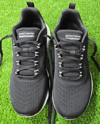 Skechers Flex Appeal 5.0 Womens sz 6.5 Walking Shoes Black/White - Image 1 of 4