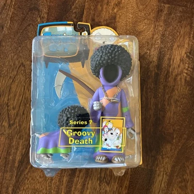 Mezzo Family Guy Groovy Death And His Dog 2005 nuevo en paquete Foto 1 de 4