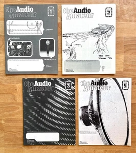 AUDIO AMATEUR Magazine 1973 1974 Complete Volume IV Lot of 4 Issues 1 2 3 4 - Picture 1 of 1