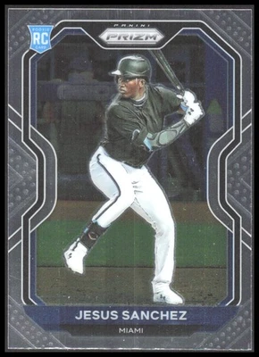 2021 Panini Prizm Jesus Sanchez RC Miami Marlins #148 - Image 1 of 2